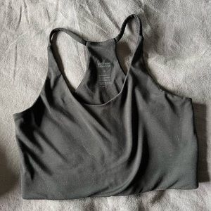 Girlfriend collective longline racer back bra